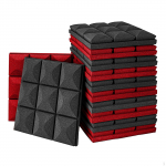 12 12 x12  akustilise vahtpaneelide komplekt, padjad plaadid, tarvikud