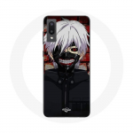 Coque pour Samsung Galaxy A02 Tokyo Ghoul Kaneki Ken Masque Japonais Anime