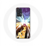 &Uuml;mbris Samsung Galaxy A32 5G Naruto Kurama Manga plakati teaserile