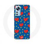 Coque pour Xiaomi Mi 12 / 12X BTS Bangtan Gar&ccedil;ons BT21 TATA de V Fond Bleu