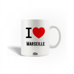 Mug en C&eacute;ramique I Love Marseille France