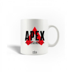 Keraamiline kruus Apex Legends videom&auml;ngu logo must punane