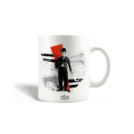 Mug en C&eacute;ramique Charlie Chaplin Dessin Noir et Blanc