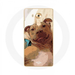 &Uuml;mbris Huawei Mate 8 Ameerika pitbullterjeri pruunile