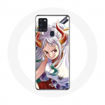 Coque pour Samsung Galaxy A21S Yamato One Piece Anime Poster