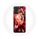 Coque pour Samsung Galaxy A13 5G Tanjiro Demon Slayer Kimetsu no Yaiba en col&egrave;re