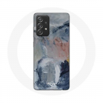 Coque pour Samsung Galaxy A33 5G Fond de texture abstraite gris