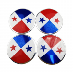 4 tk x 56 mm riigilipu kleebis auto rattakeskuse rummukorkide embleem &Uuml;hendkuningriigile USA-le Itaaliale Prantsusmaale Austraaliale jne. UK Color