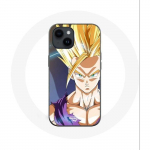 Coque pour Iphone 14 Plus Dragon Ball Manga Anime Sangoku Visage &eacute;nerv&eacute; - Maniacase