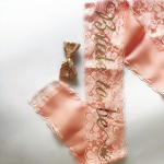 Pruudiks Saav Pitsist Etikettv&ouml;&ouml; Pruudipaelad Litritega Vibu Kahekihiline Pitsist Pronksjas &Otilde;huke &Otilde;lapael Kerge Poissmeestepeoks Pulmadekoratsioon valge