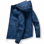 Meeste matkajoped veekindlad kapuutsiga tuulejakk Meeste kevad-s&uuml;gis uus vabaaja jope Meeste 5XL Asian size M must