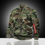 Meeste &uuml;lisuur lendav jope kamuflaaž jakk Meeste t&ouml;&ouml;r&otilde;ivad pesapalli krae top 6XL