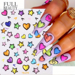 3D graffiti s&uuml;damekujulised k&uuml;&uuml;nekleebised, isekleepuvad koomiksit&auml;htedega s&uuml;damekujulised k&uuml;&uuml;nekleebised k&uuml;&uuml;nekunsti kaunistamiseks