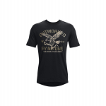 Meeste l&uuml;hikeste varrukatega s&auml;rk Under Armour Project Rock Outworked Graphic T-s&auml;rk, must 1370490-001 M