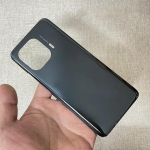 Back Cover For Xiaomi Mi 11 Pro Battery Cover Glass Rear Door Housing  With Camera lens Replacement Parts Copy-Black no lens