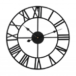 40 cm seinakell Euroopa t&ouml;&ouml;stuslik vanaaegne seinakell rooma numbritega must