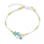 Conch Rice Pearl Star Anklet Naiste Moodsad jalatarvikud