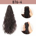 LISI HAIR S&uuml;nteetilisest k&uuml;&uuml;nisklambrist lainelise hobusesabaga juuksepikendused l&uuml;hikesed juuksepaelad, naturaalsed v&otilde;ltsjuuksed naistele, igap&auml;evane cosplay 40cm