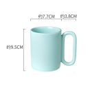 Loominguline P&otilde;hjamaade stiilis &uuml;hev&auml;rviline keraamiline tass Kruusid Kohvitass Veetass Piimatass Suure mahutavusega