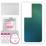 apgo Protective Skin Sticker for the back compatible with TCL 40 NXTpaper, Wrap Film, Foil, Vinyl - Pattern Carbon Chameleon CAKA1