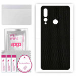 apgo Protective Skin Sticker for the back compatible with HTC Wildfire X, Wrap Film, Foil, Vinyl - Pattern Matrix
