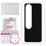 apgo Protective Skin Sticker for the back compatible with Oppo A58 5G, Wrap Film, Foil, Vinyl - Pattern Matrix