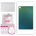 apgo Protective Skin Sticker for the back compatible with Oppo Pad Air, Wrap Film, Foil, Vinyl - Pattern Carbon Chameleon CAKA1