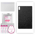 apgo skin sticker film foil vinyl for the BACK compatible with Lenovo Tab P11 Pro 2nd Gen, scratch-resistant, easy to install - Black Honeycomb