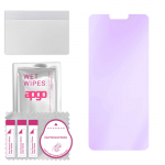 apgo Anti-Blue 9H Hybrid protective glass compatible with LG G7 ThinQ, flexible nano glass, great replacement for tempered glass, scratch-resistant, f