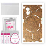 apgo Protective Skin Sticker for the back+sides compatible with Nothing Phone 2, Full Wrap Film, Foil, Vinyl - Pattern Rusty Copper