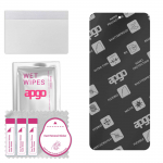 apgo MATTE Hybrid protective glass compatible with Xiaomi Redmi Note 11T Pro+, flexible nano glass, great replacement for tempered glass, scratch-resi