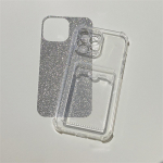 S&auml;delev paberist kaardihoidja &uuml;mbris iPhone 14 11 13 12 Pro Max X XR XS Max 7 8 Plus jaoks Pehmest silikoonist rahakott L&auml;bipaistev kate For iPhone 12 Mini