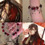 Anime Tian Guan Ci Fu k&auml;ev&otilde;ru Xie Lian Heaven ametniku &otilde;nnistushelmed keti ripats k&auml;ev&otilde;ru Cosplay ehted tarvikud kingitus ONESIZE