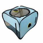 Koerte kuivati ​​​​kast Kokkupandav suure ruumiga lemmikloomade kuivatuskast, mis sobib kasside ja koerte vannitamiseks f&ouml;&ouml;niga kuivatamiseks sinine