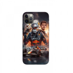 Coque maniacase pour Iphone 12 Pro Max Verstappen F1 art wallpaper