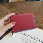 Esimese kihi lehma nahast kaardihoidja, naiste ehtsast nahast kaardikotid ettev&otilde;tetele krediit-ID-kaardid juhilubade m&uuml;ndikott pruun