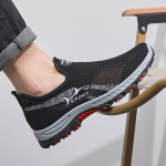 Meeste vulkaniseeritud kingad v&otilde;rk meeste kingad kerged mugavad meeste tossud mood sisse libistatavad madalad kingad meeste mokassiinid 44 hall