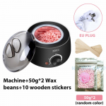 200CC Wax Heater soojem karvaeemaldusmasin k&auml;te ja jalgade keha SPA epilaatori jaoks parafiinvaha pott + vahaoad + puidupulgad