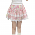 Jaapani Kawaii Seelikud Naised 2000ndate Vintage Y2k R&otilde;ivad Roosa A-l&otilde;ikeline Slim Lolita Miniseelikud Armsad K&otilde;rge V&ouml;&ouml;kohaga Pitsist R&otilde;ivad Suvi S heleroosa v&auml;rv