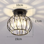 Ilus rauast vahek&auml;igu esikus kristallist laelamp, fuajee valgustus laevalgusti NO Bulb&Warm White