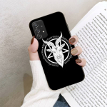 RUICHI Pentagram Baphomet Satan telefoni&uuml;mbris Samsung Galaxy A02 A12 A21 A22 A32 A41 A42 A51 A71 A72 Shell jaoks SamsungA91