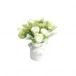 1 tk Kunstlillede keraamiline pott Bonsai Lavaaia pulmade kodupeo sisustus roheline