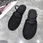 Suvised &uuml;mmargused lamedap&otilde;hjalised sandaalid, teemantidega seksikad lameda p&otilde;hjaga kingad naistele 36 must