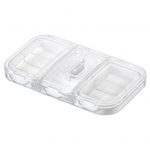 Pill Box Ruumi s&auml;&auml;stmine Cutter PC vitamiinihoidjaga Pillide organiseerija &uuml;hiselamu jaoks puhas