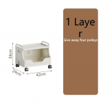 M&auml;&auml;rdunud riiete korv majapidamises kokkupandav m&auml;&auml;rdunud riiete hoiukorv plastikust mitmekihiline hoiukorv hoiukorv k&auml;ru 1 Layer valge