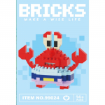 Miniarmsate loomade mikroehitusklotside komplekt, loominguline kingitus lastele