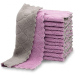 10/1 tk Kahepoolne puhastuslapp, imav mikrokiust r&auml;tik, m&ouml;&ouml;bel, klaasn&otilde;ude pesemine, puhastuslapp, k&ouml;&ouml;k, kleepumatu &otilde;lir&auml;tt 1Pcs