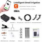 1 PC intelligentne automaatne roomaja udupuu puuteekraaniga sprinkleri juhtimine elektrooniline &otilde;huniisutaja taimer Mist Rainforest pihustuss&uuml;steemi komplekt EU Plug