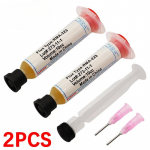 2PC 10cc jootepasta r&auml;busti RMA223 jootepasta m&auml;&auml;rdem&auml;&auml;re arvutikiip mobiiltelefoni LED-i remondit&ouml;&ouml;riist