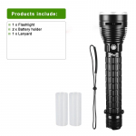 Sukeldumislamp 400M XHP360 Professionaalne sukeldumispistrik pika leviga amfiibne latern magnetl&uuml;litiga taskulamp A-Flashlight